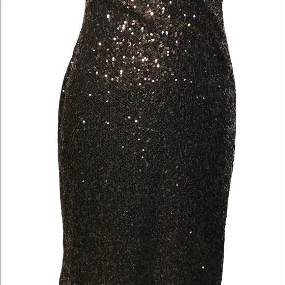 Calvin Klein Black Sequin Dress size 6 - Picture 5 of 6